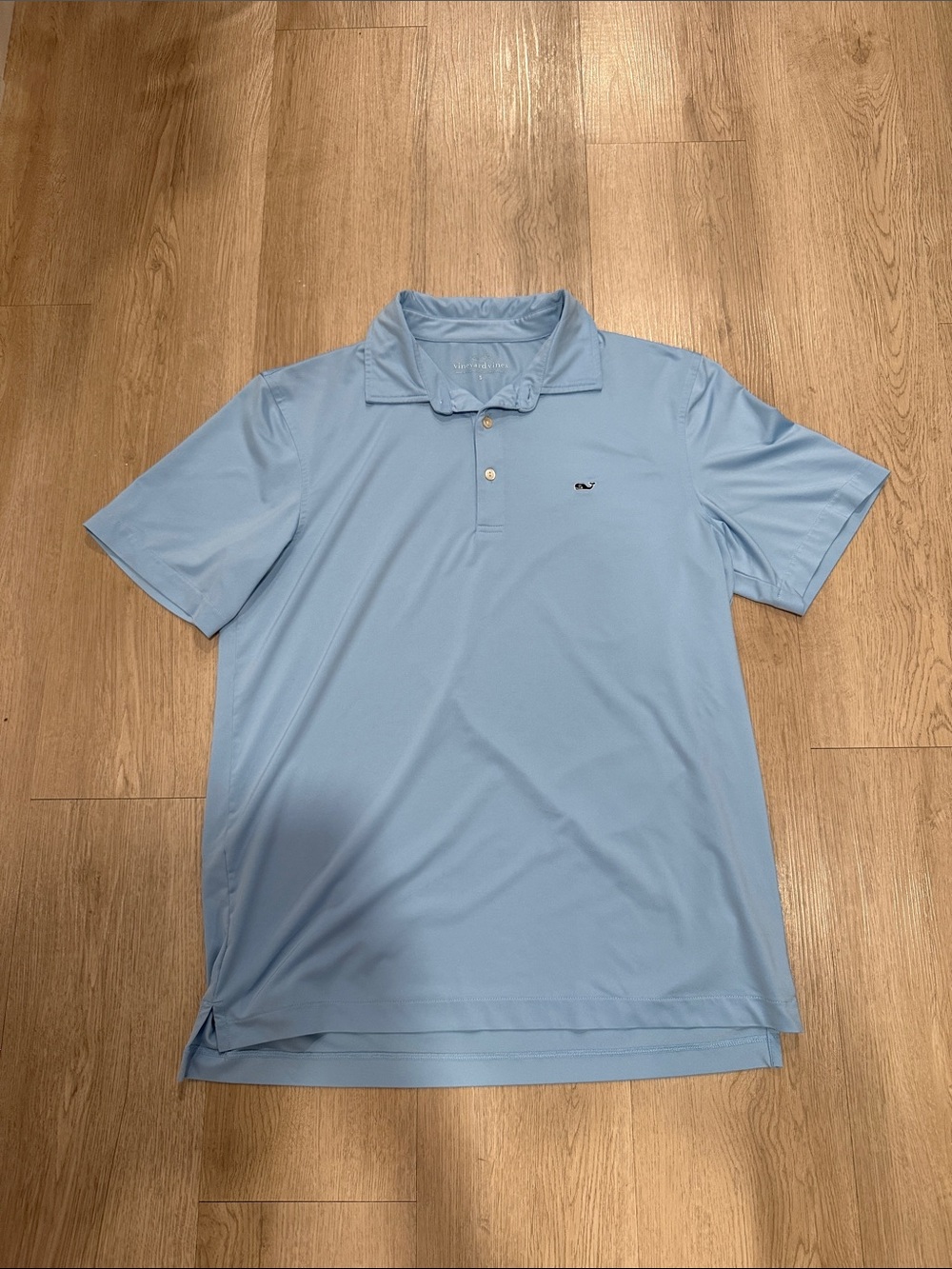 Vineyard Vines Men's Light Blue Performance Polo Shirt